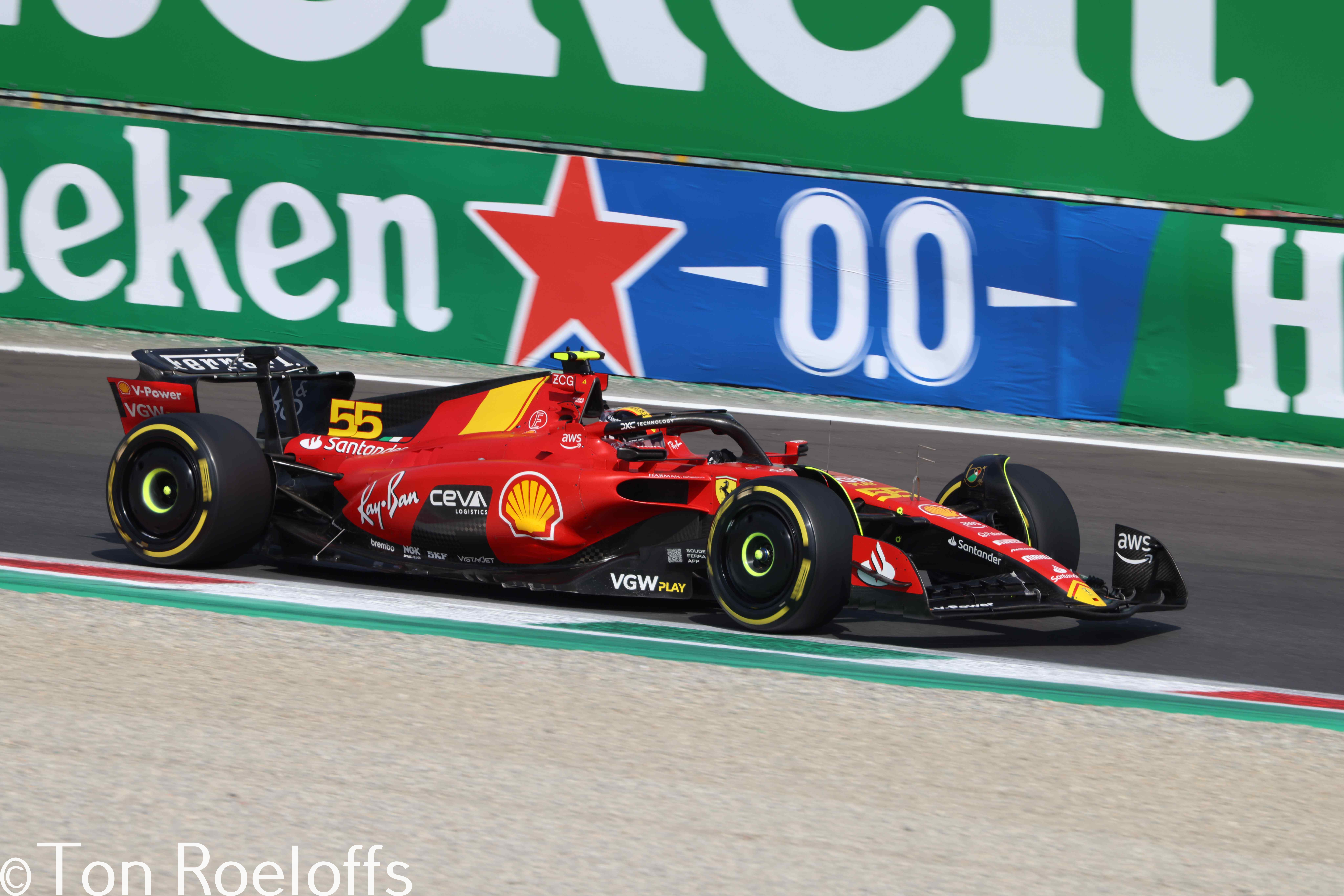 Sensorrekken Ferrari